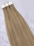 #16 Tanned Blonde|Luxury, Russian-Mongolian, Tape Extensions