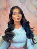 #1B Natural Black|Luxury Russian Remy Human Hair, Double Drawn, Tape Extensions