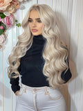 #60 Light Blonde|Luxury Russian Remy Human Hair, Double Drawn, Tape Extensions