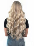 #18/60 L.A Highlighted|Luxury Russian Remy Human Hair, Double Drawn, Tape Extensions