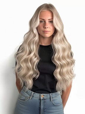 #18/60 L.A Highlighted|Luxury Russian Remy Human Hair, Double Drawn, Tape Extensions