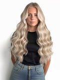 #18/60 L.A Highlighted|Luxury Russian Remy Human Hair, Double Drawn, Tape Extensions