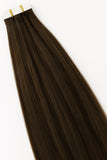 #2/6 Paris Highlighted|Luxury Russian Remy Human Hair, Double Drawn, Tape Extensions