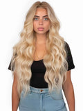 #27/613 Miami Highlighted|Luxury Russian Remy Human Hair, Double Drawn, Tape Extensions