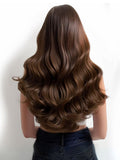 #4 Dark Chocolate Brown|Luxury Russian Remy Human Hair, Double Drawn, Tape Extensions