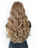 #6/24 New York Highlighted|Luxury Russian Remy Human Hair, Double Drawn, Tape Extensions
