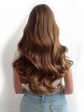 #6 Milk Chocolate Brown|Luxury Russian Remy Human Hair, Double Drawn, Tape Extensions