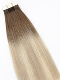 #T5-9/613 Dubai Balayage|Luxury Russian Remy Human Hair, Double Drawn, Tape Extensions