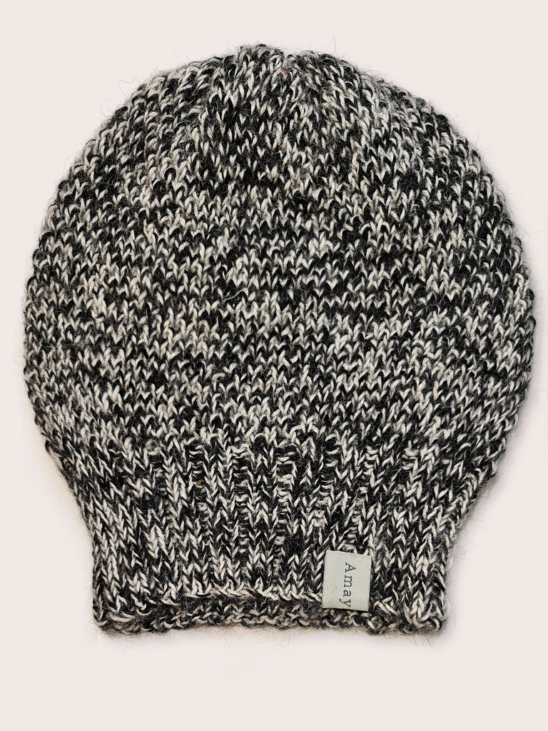 Amayi Alpaca - Beanie Hat Charcoal Mix Amayi Alpaca - Beanie Hat Charcoal Mix