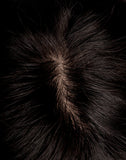 oh dear dolly - Morgan Luxury Virgin Hair Silk Top Wig, Natural Wave, 18”, Natural Colour