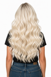 #1001 White Blonde｜Luxury Remy Human Hair, Double Drawn, Tape Extensions