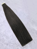 #1B Natural Black｜Russian-Mongolian, Tape Extensions