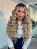 Flat Tip Hair Extensions - CUSTOM ORDER, 2-4 WEEKS SHIPPING, #T4-8/22 Montreal Balayage 100G - Luxury Russian Remy Human Hair