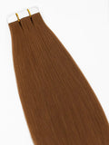 #30 Copper｜Luxury Russian Remy Human Hair, Double Drawn, Tape Extensions