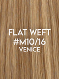Flat Weft Hair Extensions - CUSTOM ORDER, 2-4 WEEKS SHIPPING, #M10/16 Venice Mixed 96G-236G - Luxury Russian Remy Human Hair