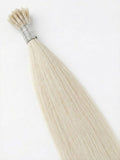 Mini Itip/Stick Tip Hair Extensions - CUSTOM ORDER, 2-4 WEEKS SHIPPING, #1001 White Blonde 100G - Luxury Russian Remy Human Hair