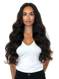 Flat Weft Hair Extensions - CUSTOM ORDER, 2-4 WEEKS SHIPPING, #1B Natural Black 96G-236G - Luxury Russian Remy Human Hair