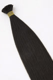 Flat Tip Hair Extensions - CUSTOM ORDER, 2-4 WEEKS SHIPPING, #1B Natural Black 100G - Luxury Remy Human Hair