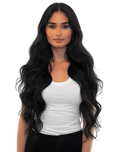 #1 Jet Black｜Luxury Russian Remy Human Hair, Double Drawn, Tape Extensions