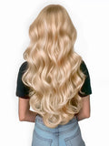 Flat Tip Hair Extensions - CUSTOM ORDER, 2-4 WEEKS SHIPPING, #27/613 Miami Highlighted 100G - Luxury Russian Remy Human Hair