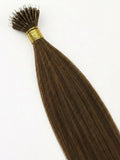 Nano Tip Hair Extensions - CUSTOM ORDER, 2-4 WEEKS SHIPPING, #4/8 Santorini Highlighted 100G - Luxury Russian Remy Human Hair