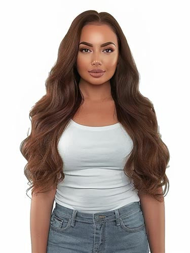 Mini Itip/Stick Tip Hair Extensions - CUSTOM ORDER, 2-4 WEEKS SHIPPING, #6 Milk Chocolate Brown 100G - Luxury Russian Remy Human Hair