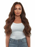 Nano Tip Hair Extensions - CUSTOM ORDER, 2-4 WEEKS SHIPPING, #6 Milk Chocolate Brown 100G - Luxury Russian Remy Human Hair