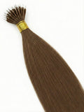 Nano Tip Hair Extensions - CUSTOM ORDER, 2-4 WEEKS SHIPPING, #6 Milk Chocolate Brown 100G - Luxury Russian Remy Human Hair
