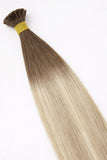Flat Tip Hair Extensions - CUSTOM ORDER, 2-4 WEEKS SHIPPING, #T5-9/613 Dubai Balayage 100G - Luxury Remy Human Hair