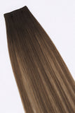 Flat Weft Hair Extensions - CUSTOM ORDER, 2-4 WEEKS SHIPPING, #T2-4/18 London Balayage 96G-236G - Luxury Remy Human Hair