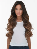 Flat Tip Hair Extensions - CUSTOM ORDER, 2-4 WEEKS SHIPPING, #T2-4/18 London Balayage 100G - Luxury Russian Remy Human Hair