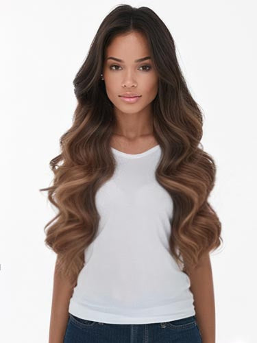 Mini Itip/Stick Tip Hair Extensions - CUSTOM ORDER, 2-4 WEEKS SHIPPING, #T2-4/18 London Balayage 100G - Luxury Russian Remy Human Hair