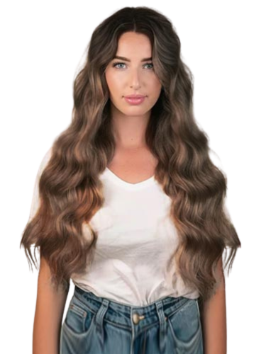 #T2-4/18 London Balayage｜Luxury Russian Remy Human Hair, Double Drawn, Tape Extensions