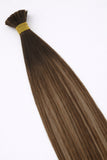 Flat Tip Hair Extensions - CUSTOM ORDER, 2-4 WEEKS SHIPPING, #T2-4/18 London Balayage 100G - Luxury Remy Human Hair