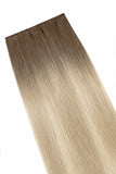 Genius Weft Hair Extensions - CUSTOM ORDER, 2-4 WEEKS SHIPPING, #T5-9/613 Dubai Balayage 102G-180G - Luxury Remy Human Hair