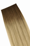 Genius Weft Hair Extensions - CUSTOM ORDER, 2-4 WEEKS SHIPPING, #T4-8/22 Montreal Balayage 102G-180G - Luxury Remy Human Hair