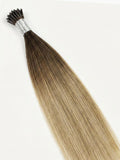 Mini Itip/Stick Tip Hair Extensions - CUSTOM ORDER, 2-4 WEEKS SHIPPING, #T4-8/22 Montreal Balayage 100G - Luxury Russian Remy Human Hair