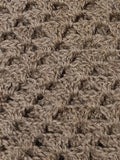 Amayi Alpaca - Crochet Wrap Scarf Mid Brown