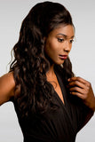 oh dear dolly - Morgan Luxury Virgin Hair Silk Top Wig, Natural Wave, 18”, Natural Colour